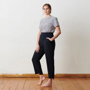 ADAY Straight Up Pant in Midnight